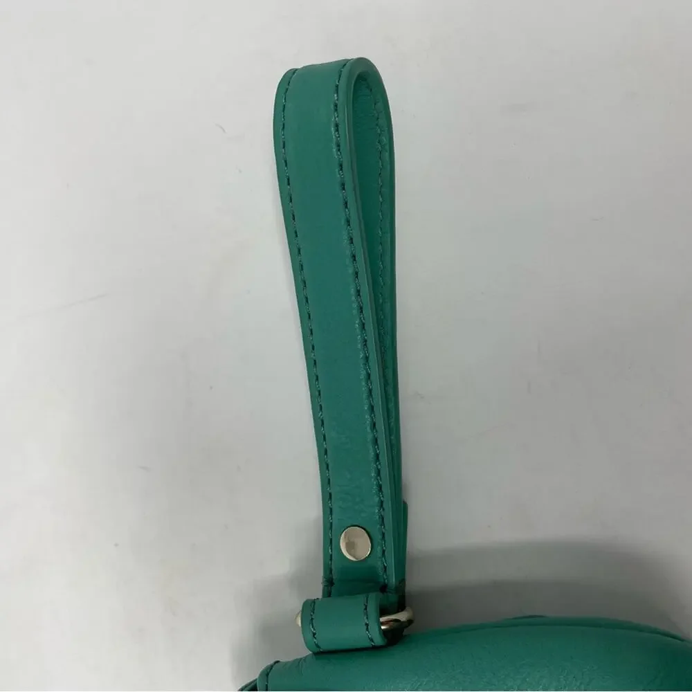 Kate Spade Green  Cow Leather 8 x 5
